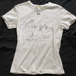 Urban Outfitters skeletons skateboarding T-shirt